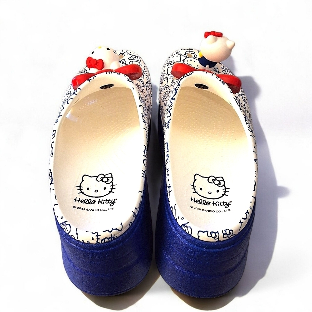 Hello Kitty x Crocs Mega Crush Clog – Limited Edition Platform – Size W10 - Picture 6 of 14